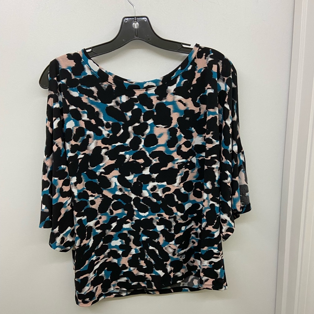 Rachel Roy Womens Cold Shoulder Dolman Blouse